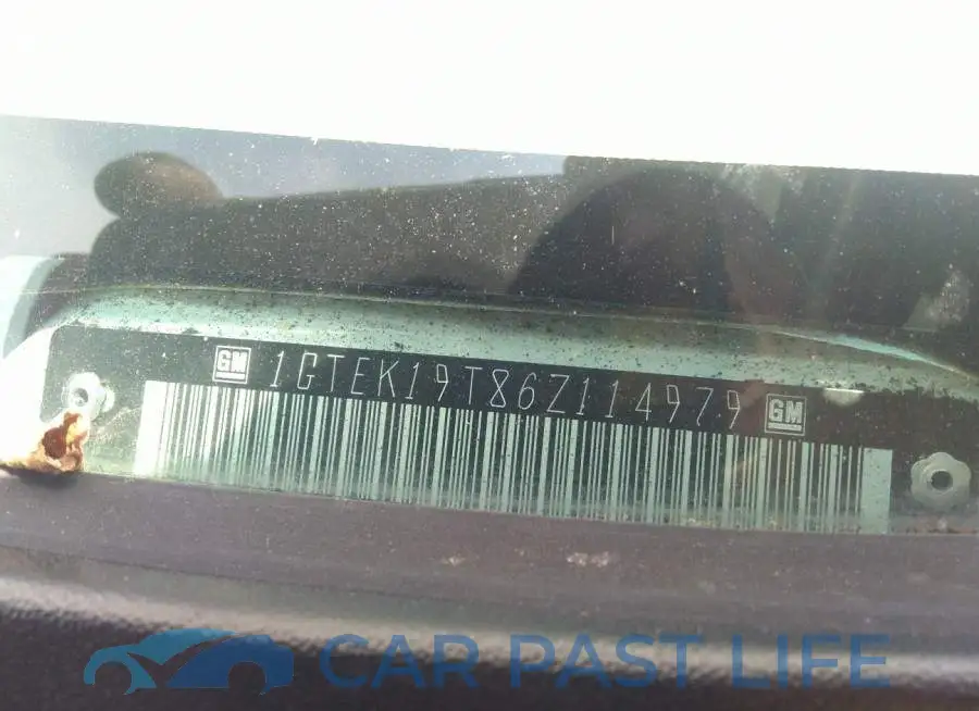 1GTEK19T86Z114979# 9