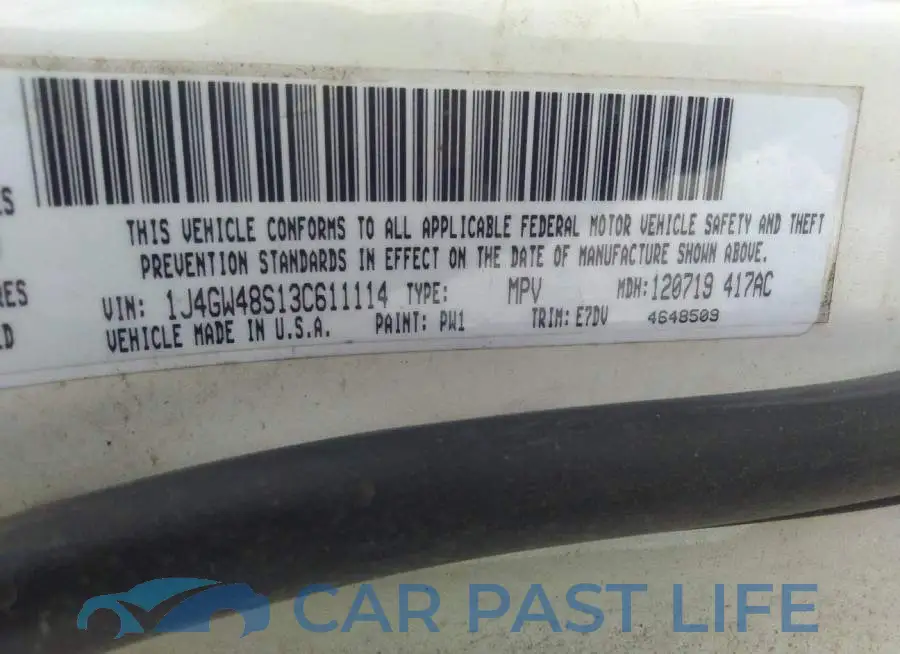 1J4GW48S13C611114# 9