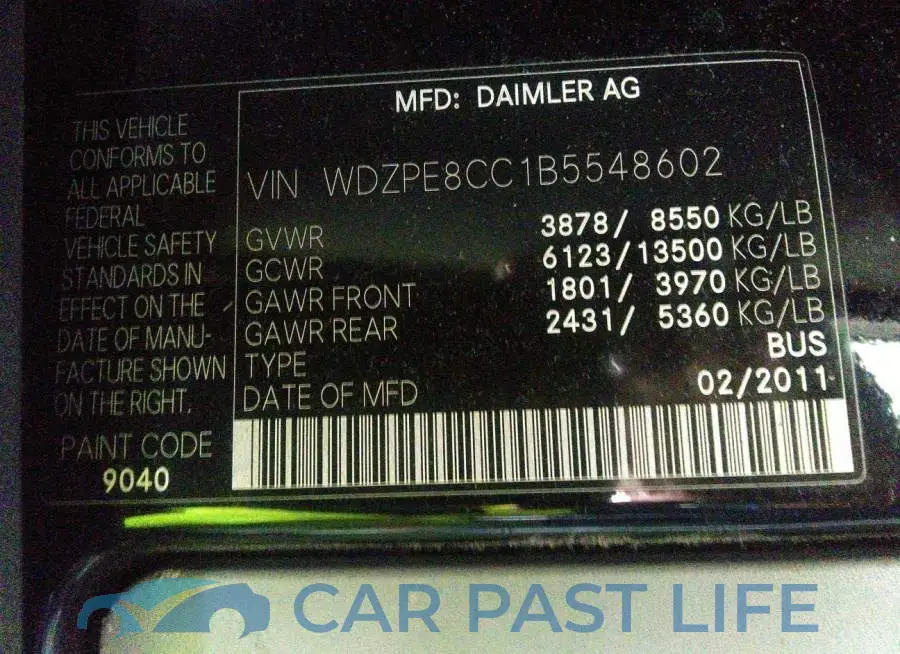 WDZPE8CC1B5548602# 9