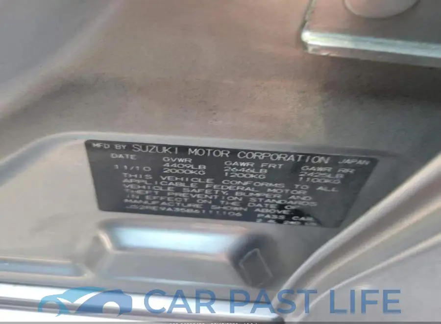 JS2RE9A35B6111106# 8