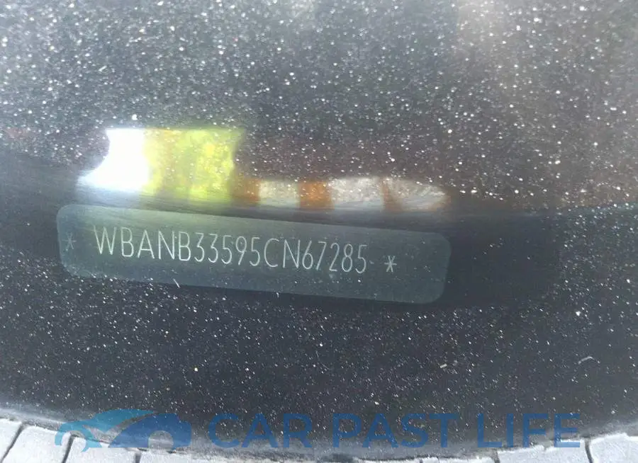 WBANB33595CN67285# 9