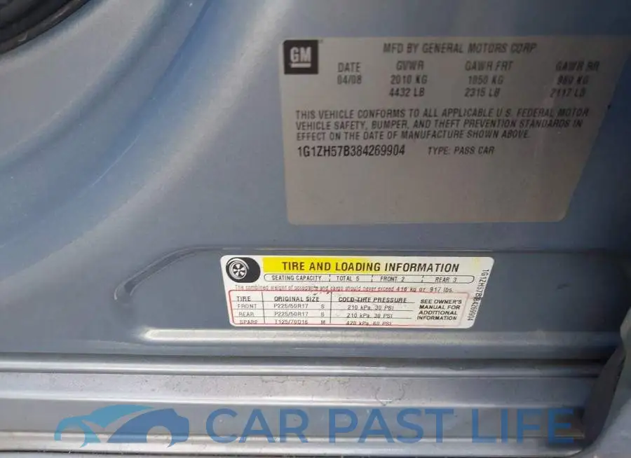 1G1ZH57B384269904# 9