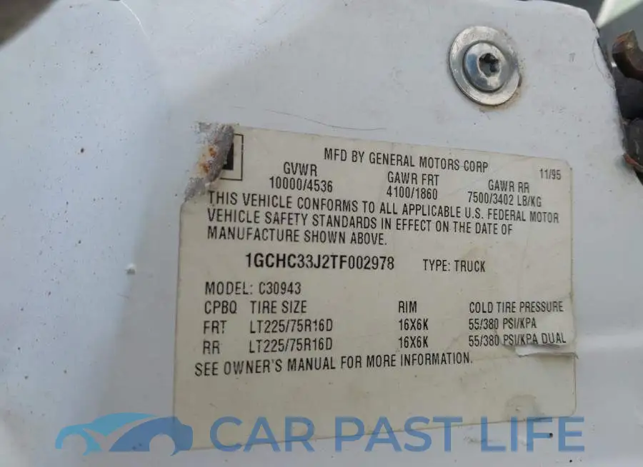 1GCHC33J2TF002978# 9