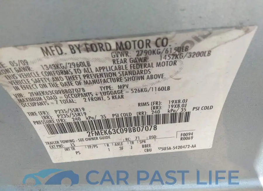 2FMEK63C09BB07078# 9
