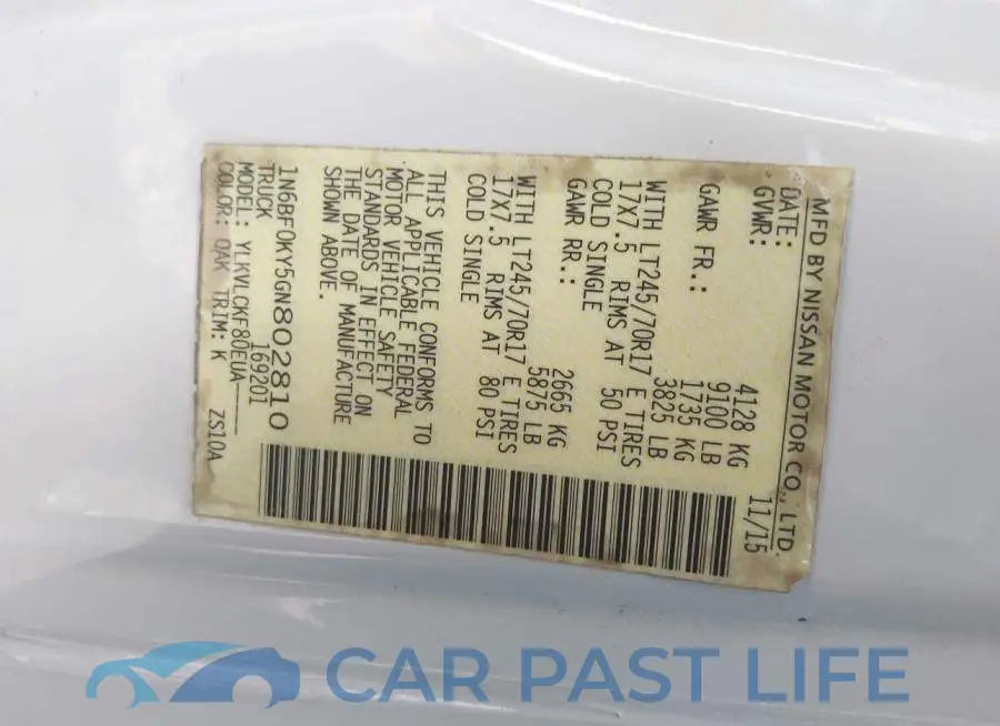 1N6BF0KY5GN802810# 9