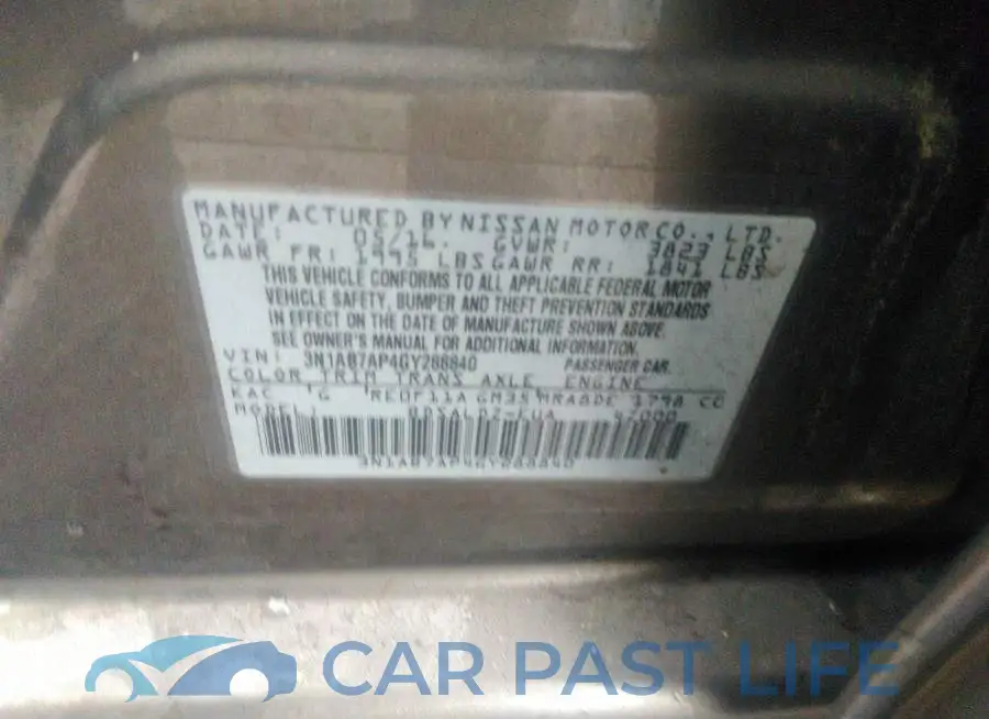 3N1AB7AP4GY288840# 9