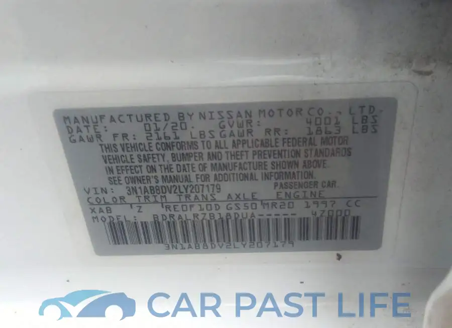 3N1AB8DV2LY207179# 9