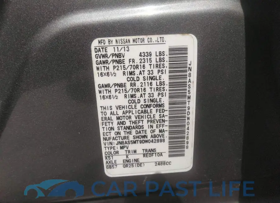 JN8AS5MT9DW042898# 9