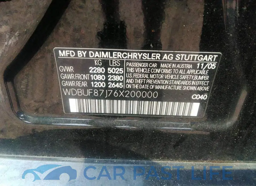 WDBUF87J76X200000# 9