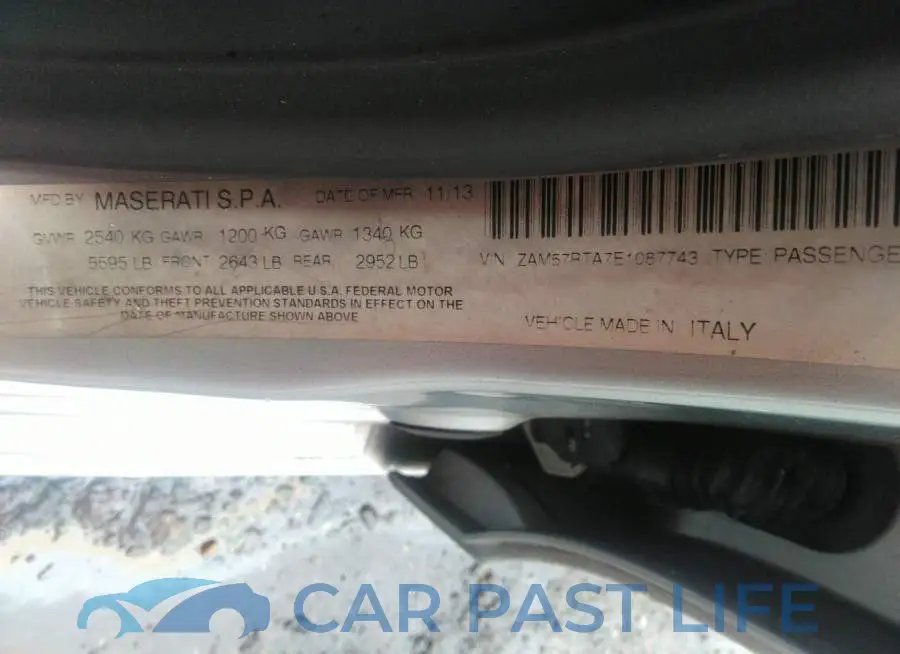 ZAM57RTA7E1087743# 9