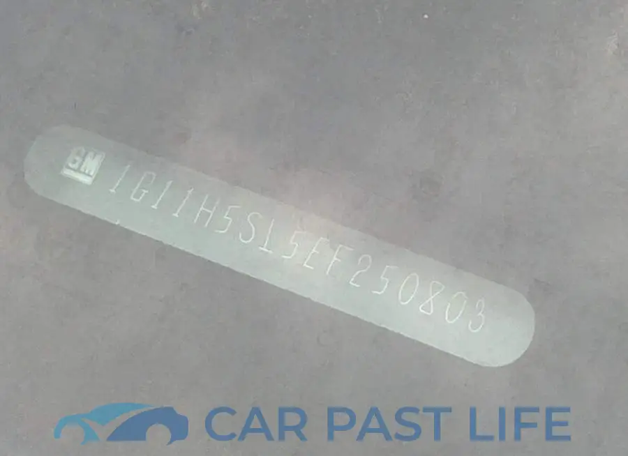 1G11H5SL5EF250803# 9