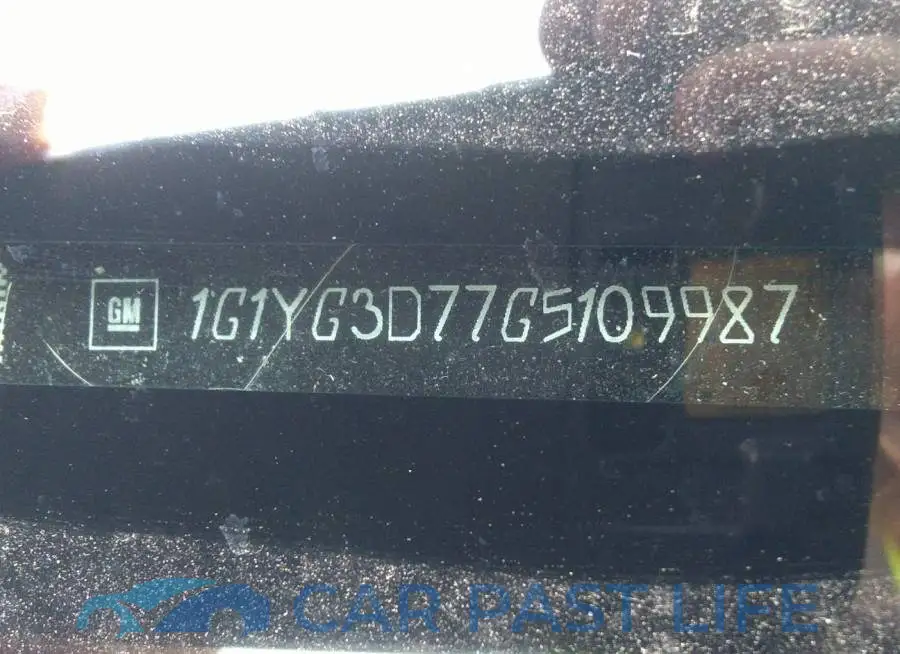 1G1YG3D77G5109987# 9