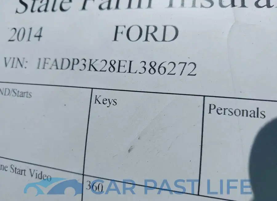 1FADP3K28EL386272# 9