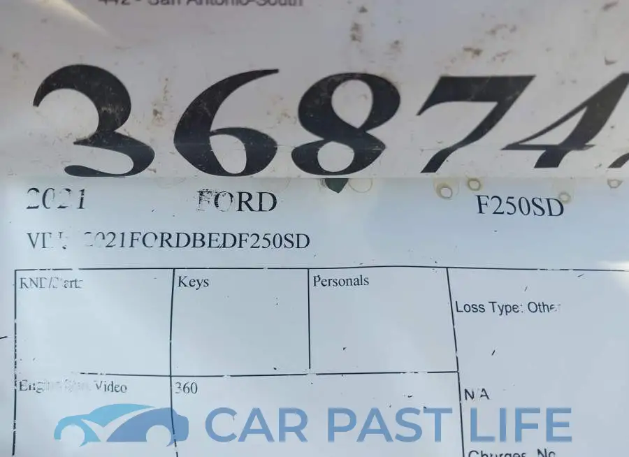 2021FORDBEDF250SD# 9