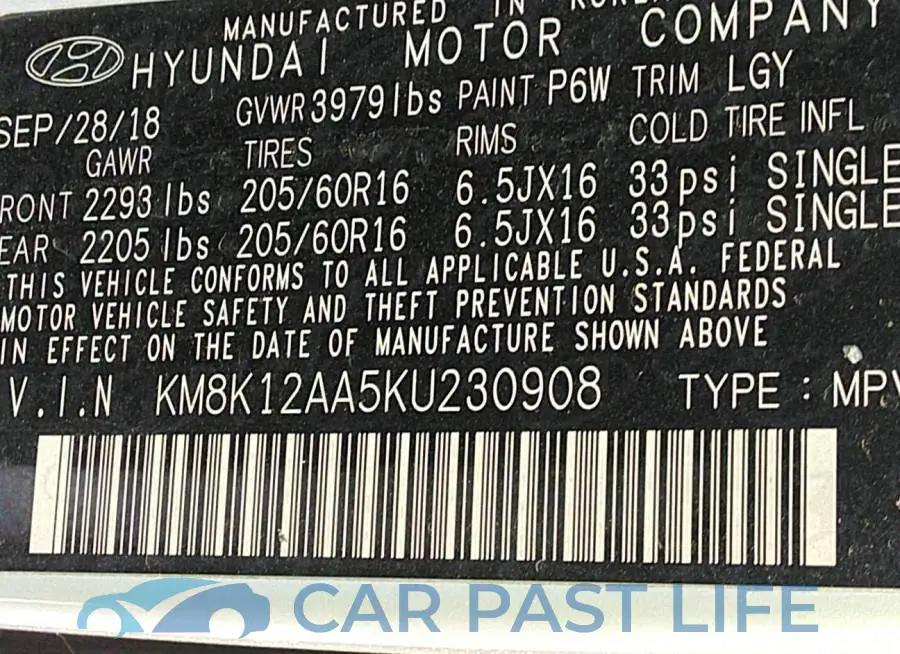 KM8K12AA5KU230908# 9
