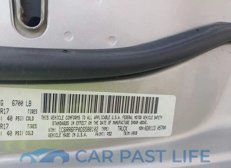 1C6RR6FP0DS588102# 9
