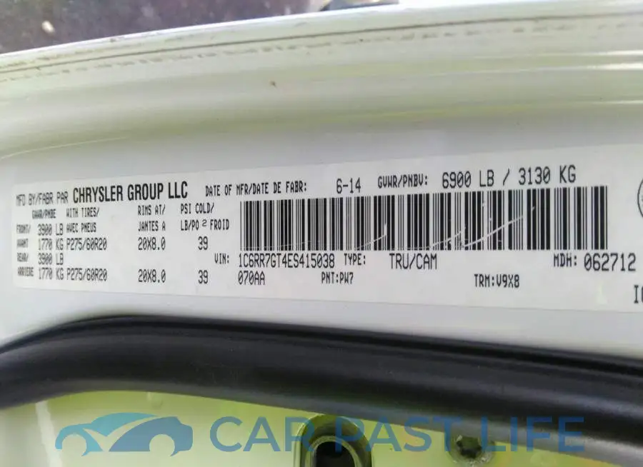 1C6RR7GT4ES415038# 9
