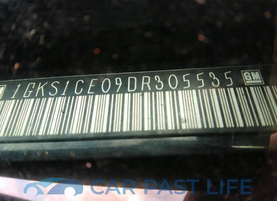 1GKS1CE09DR305535# 9