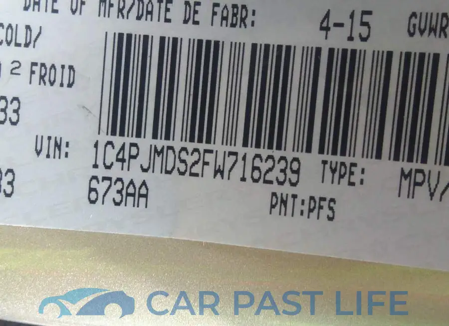 1C4PJMDS2FW716239# 9