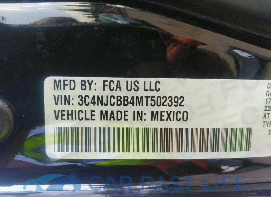3C4NJCBB4MT502392# 9