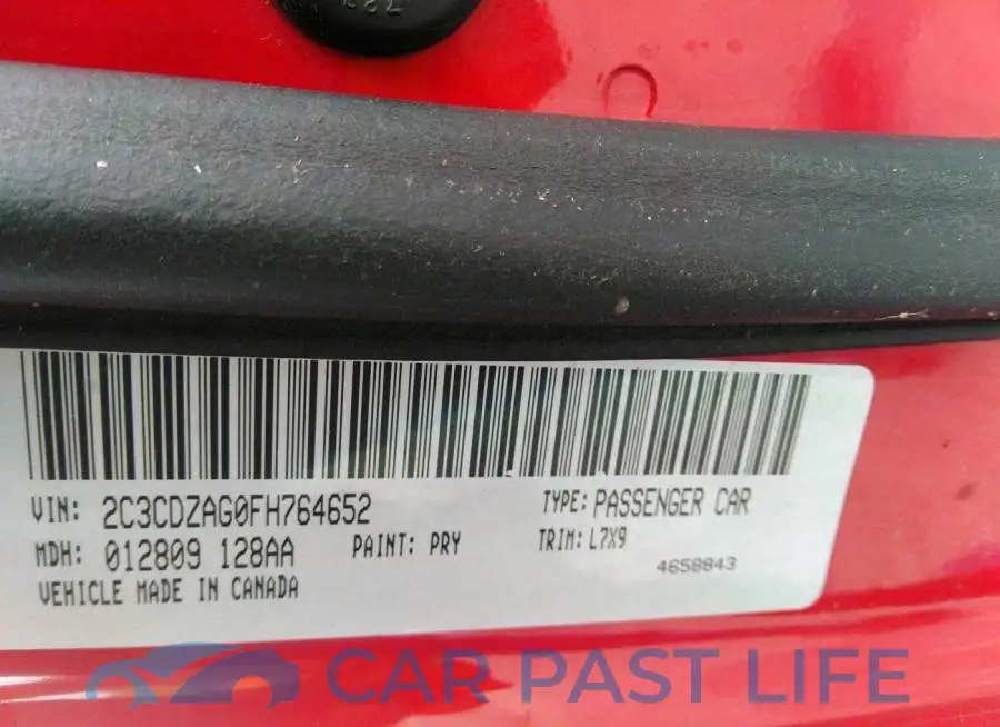 2C3CDZAG0FH764652# 9