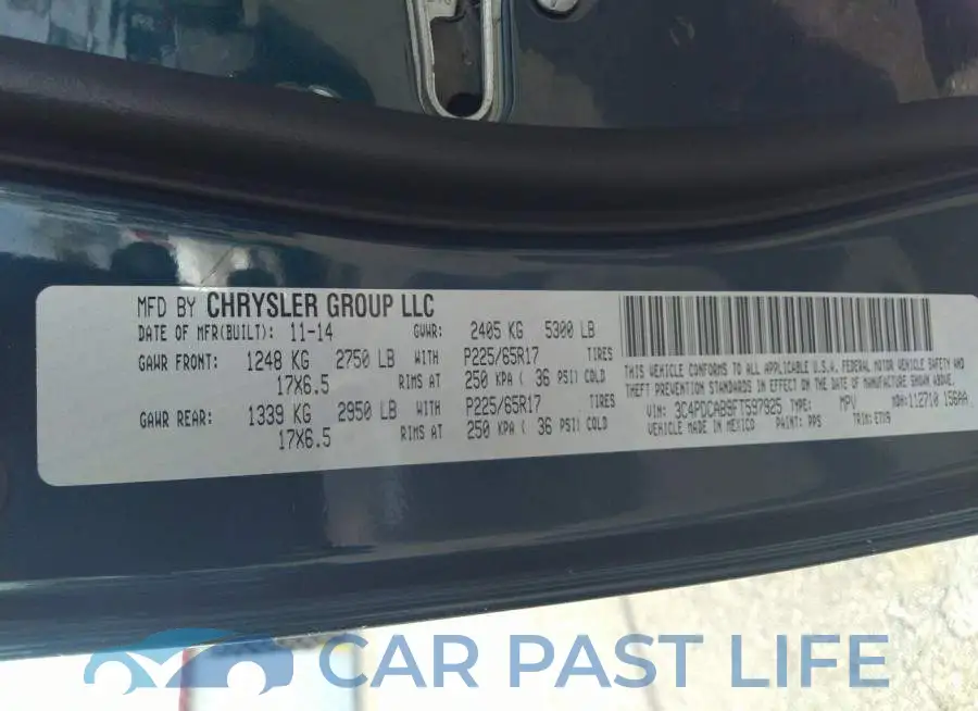 3C4PDCAB9FT597925# 9