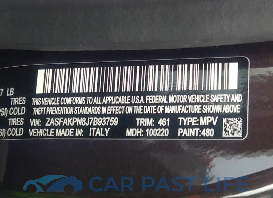 ZASFAKPN8J7B93759# 9