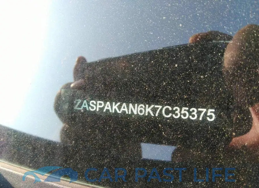 ZASPAKAN6K7C35375# 9