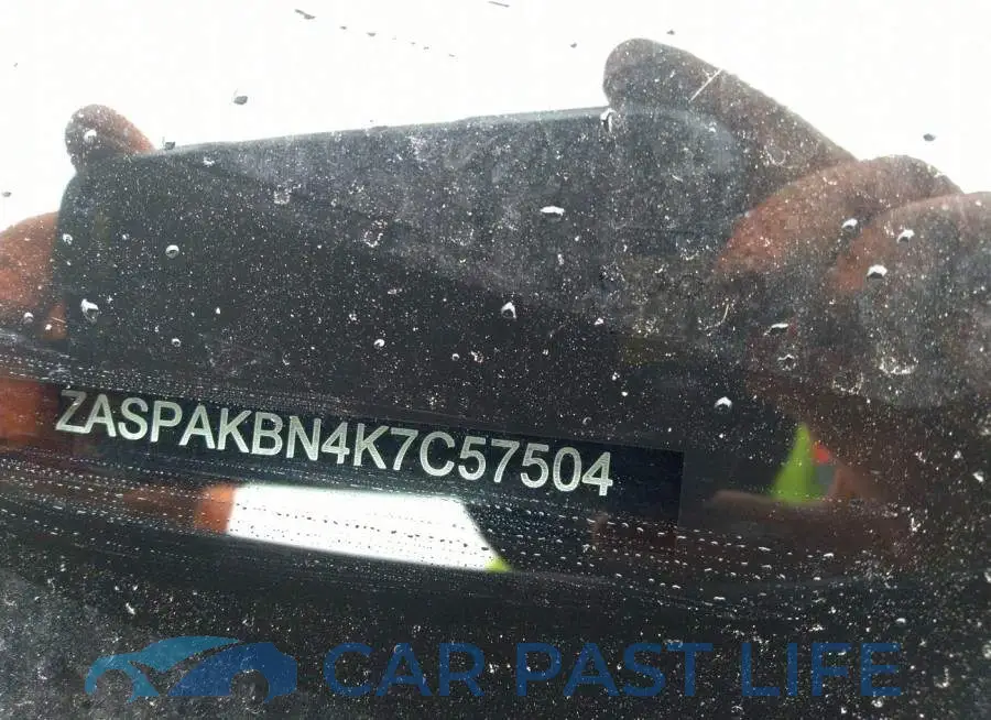 ZASPAKBN4K7C57504# 9