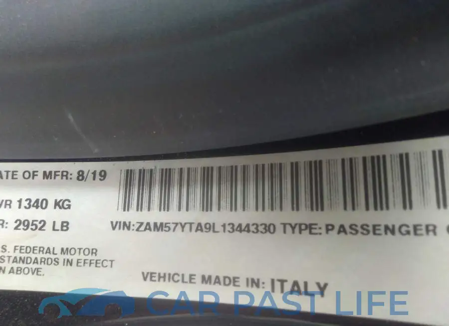 ZAM57YTA9L1344330# 9