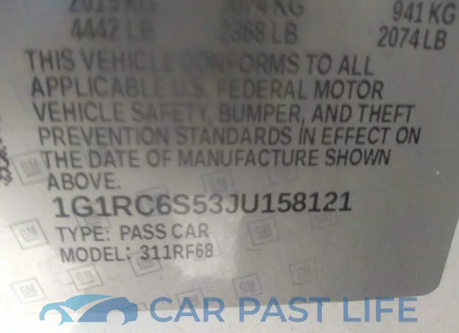 1G1RC6S53JU158121# 9