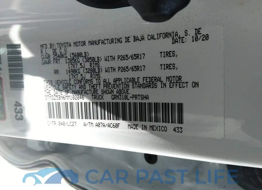 3TMDZ5BN6MM102046# 9