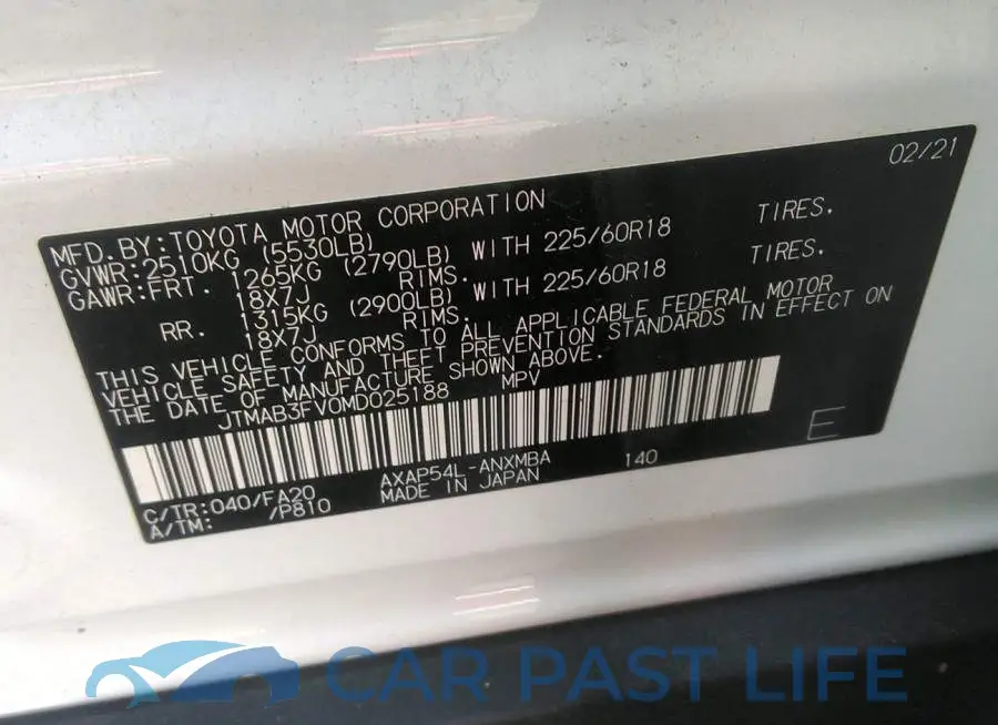JTMAB3FV0MD025188# 9