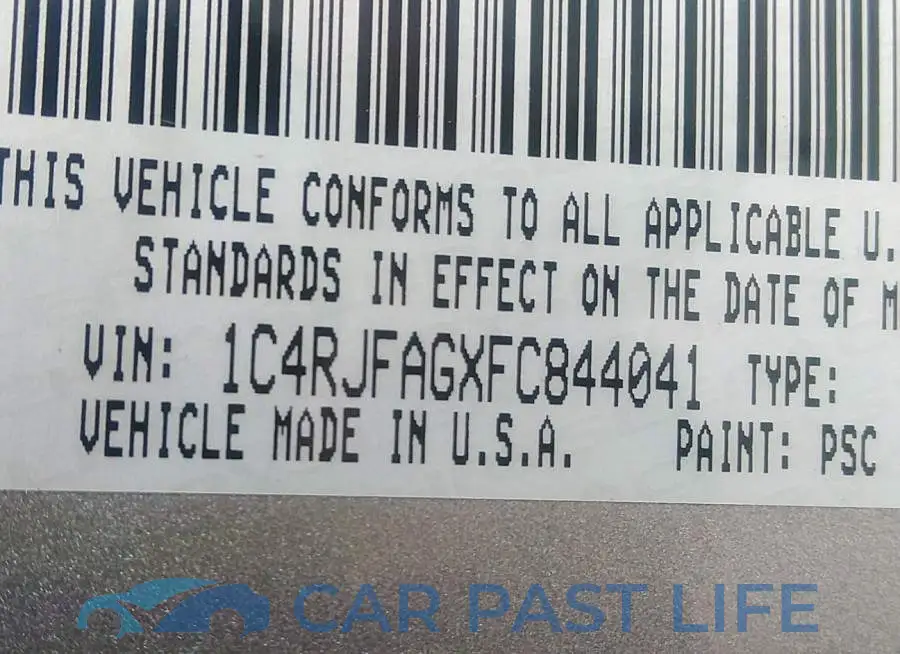 1C4RJFAGXFC844041# 9