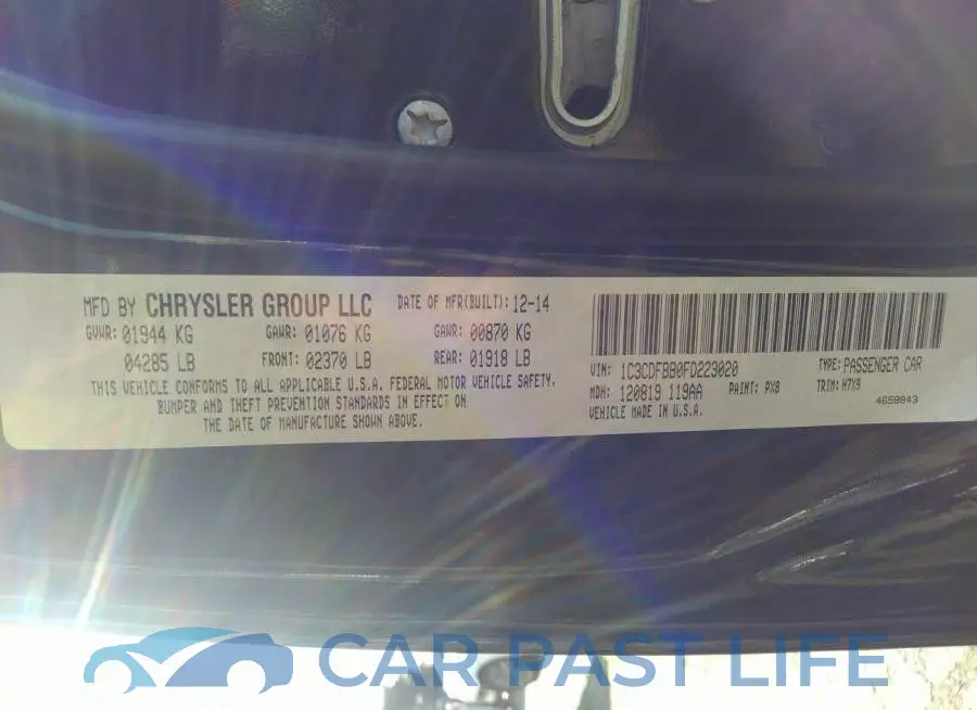 1C3CDFBB0FD223020# 9