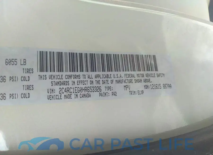 2C4RC1EG0HR653326# 9