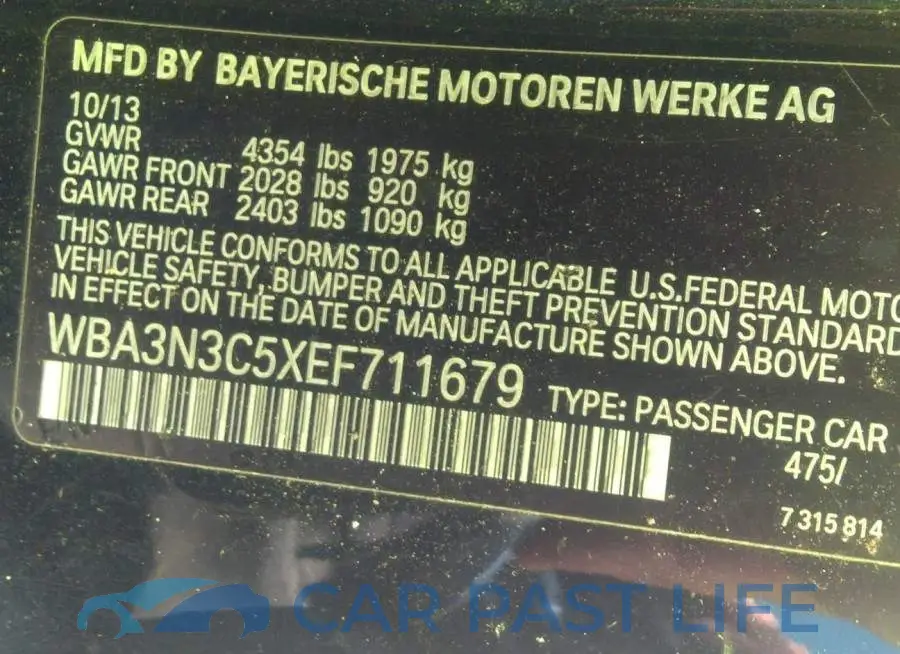 WBA3N3C5XEF711679# 9