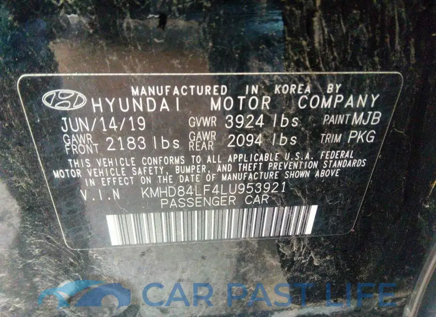 KMHD84LF4LU953921# 9