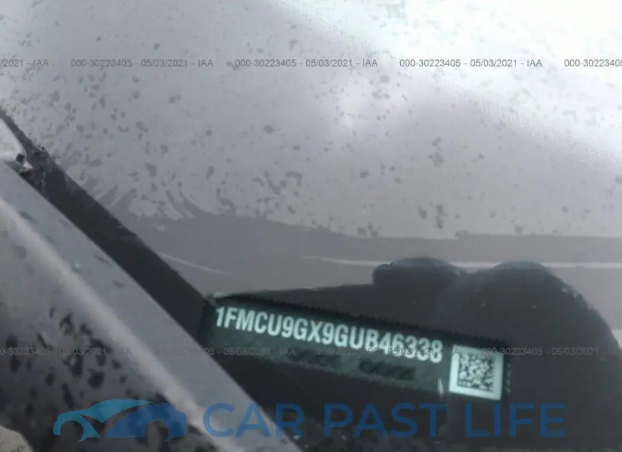 1FMCU9GX9GUB46338# 9