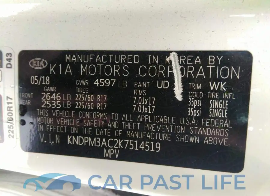 KNDPM3AC2K7514519# 9