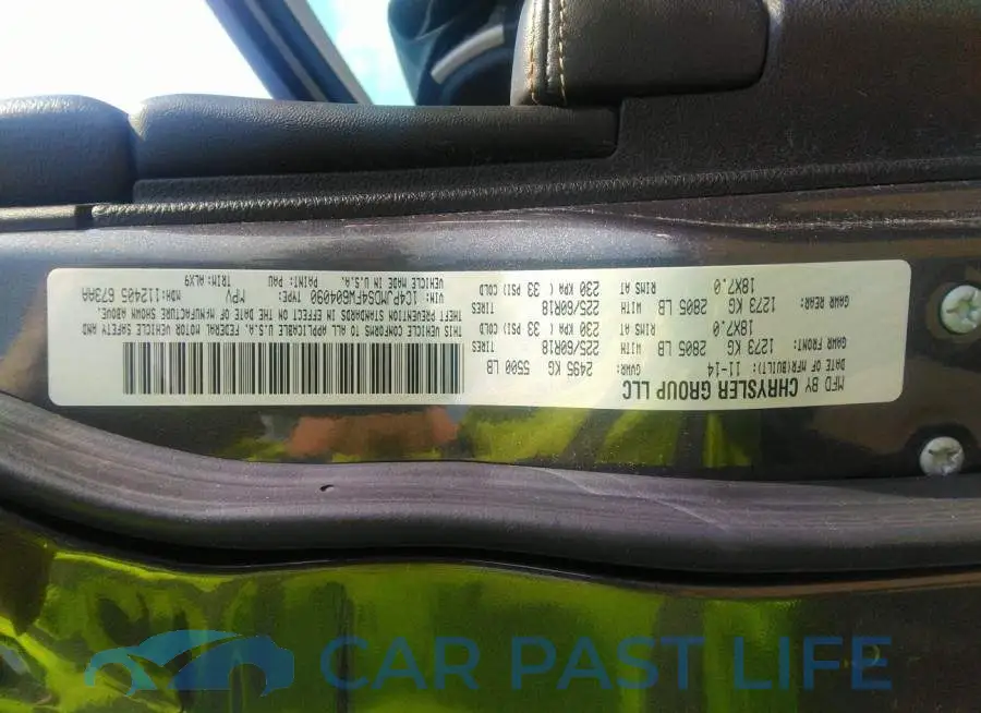 1C4PJMDS4FW604090# 9