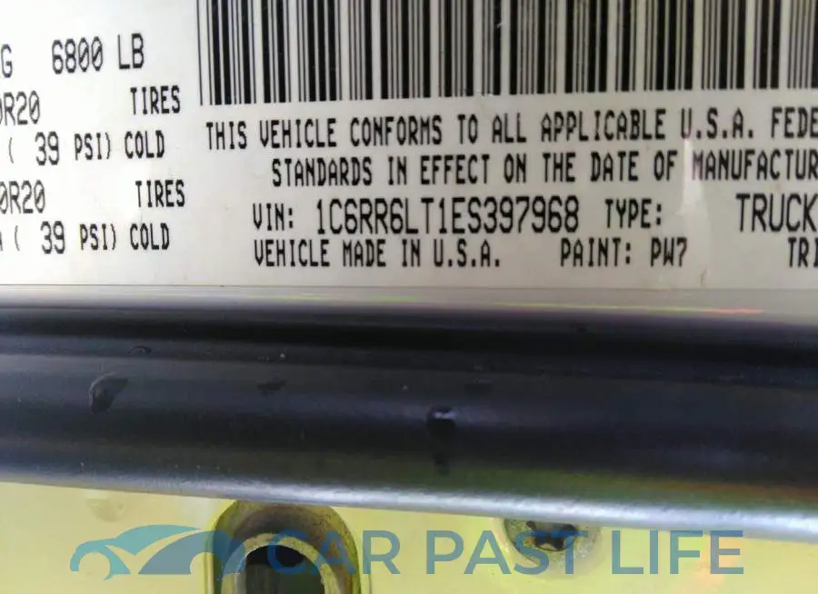 1C6RR6LT1ES397968# 9