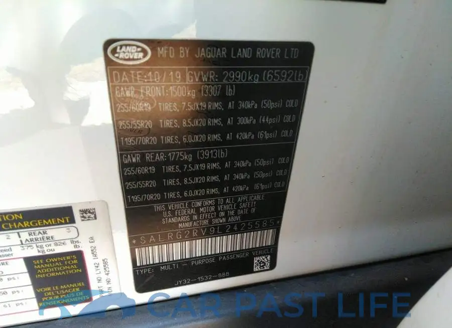 SALRG2RV9L2425585# 9