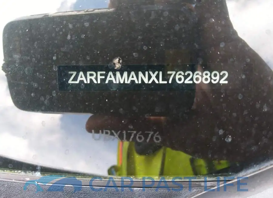 ZARFAMANXL7626892# 9