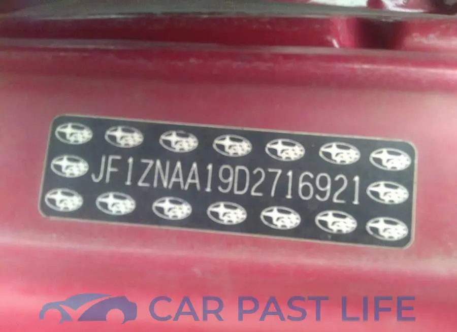 JF1ZNAA19D2716921# 9