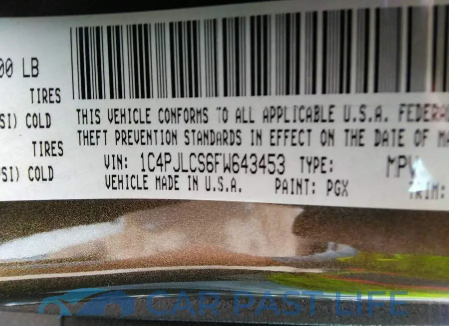 1C4PJLCS6FW643453# 9
