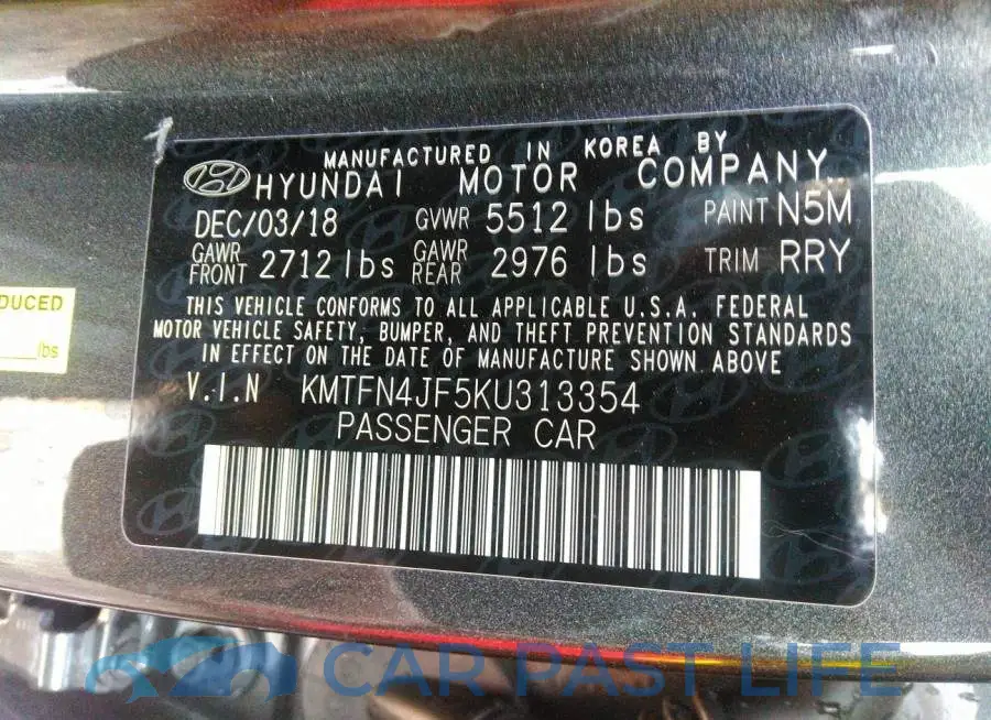 KMTFN4JF5KU313354# 9