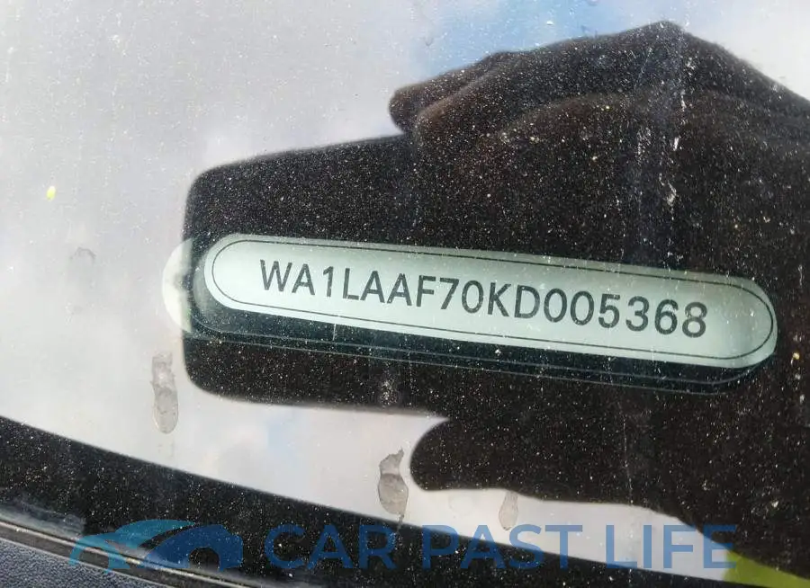 WA1LAAF70KD005368# 9