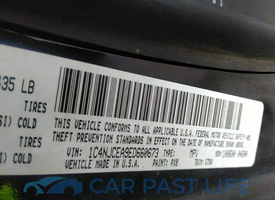 1C4NJCEA9ED660673# 9