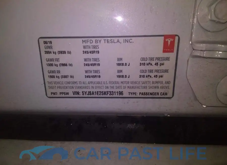 5YJSA1E25KF331196# 9